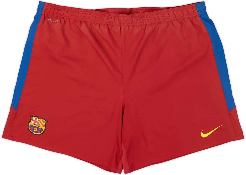 2010-11 Barcelona Home Shorts - 9/10 - (XL)