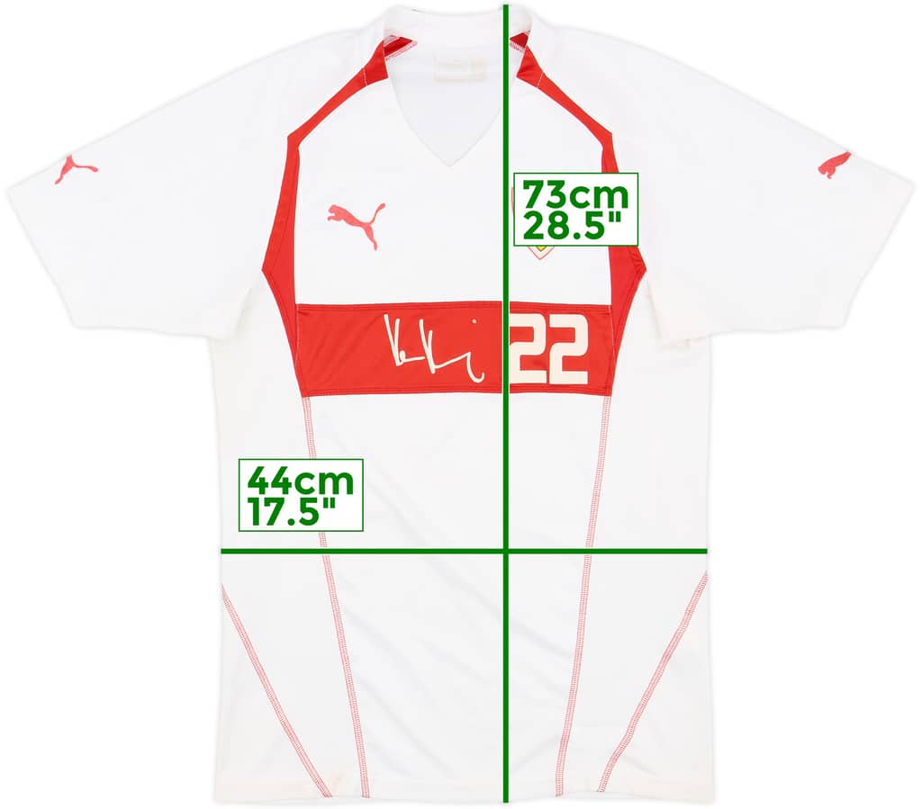 2004-05 Stuttgart 'Kevin Kuranyi' Special Home Shirt - 6/10 - (XL.Boys)