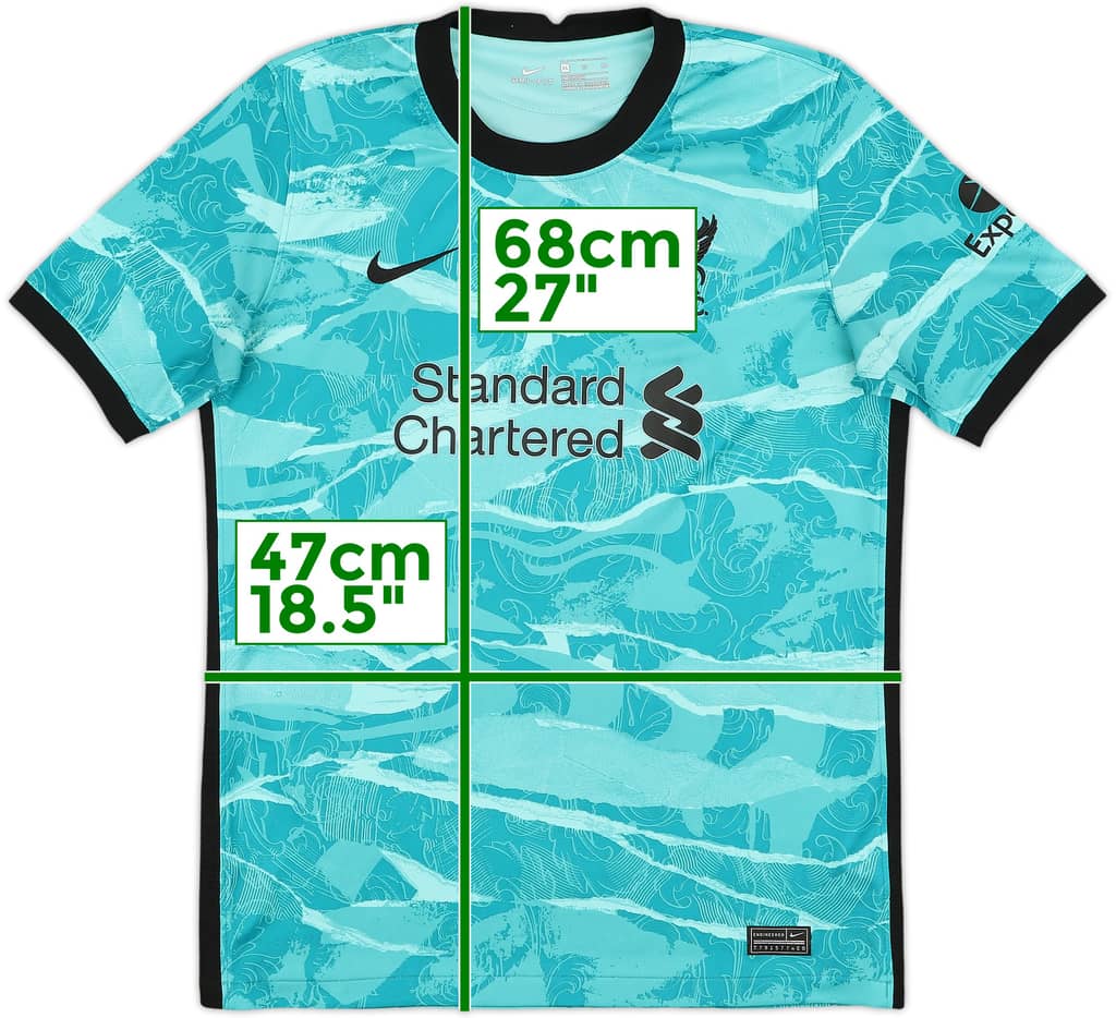 2020-21 Liverpool Away Shirt - 8/10 - (XL.Boys)
