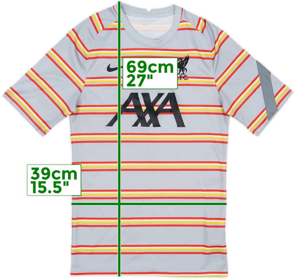 2021-22 Liverpool Nike Training Shirt - 9/10 - (XS)