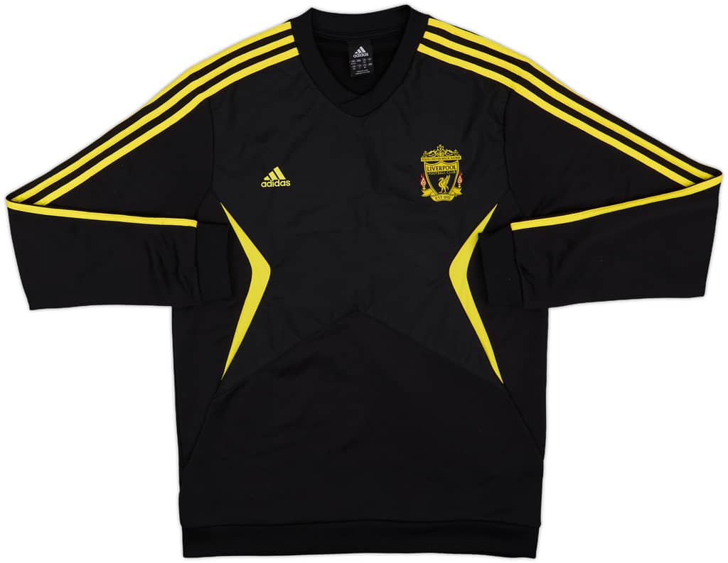2010-11 Liverpool adidas Drill Top - 8/10 - (L)