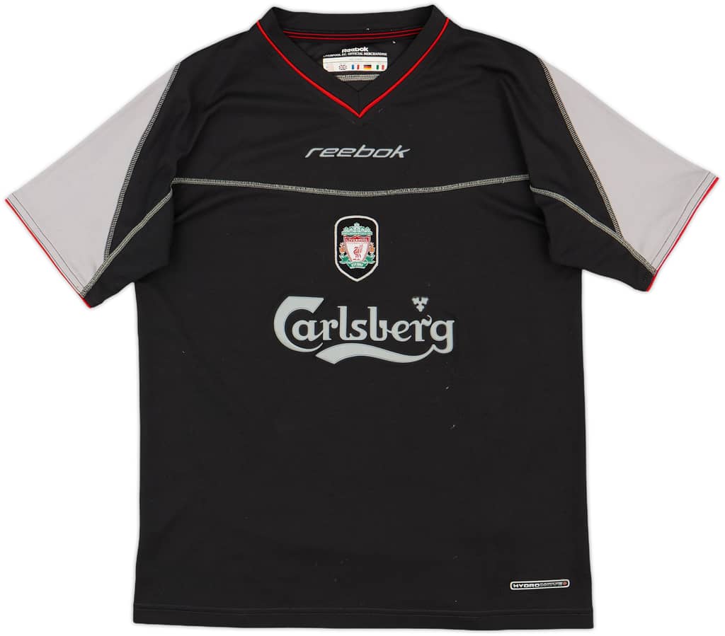 2002-04 Liverpool Away Shirt - 8/10 - (L.Boys)
