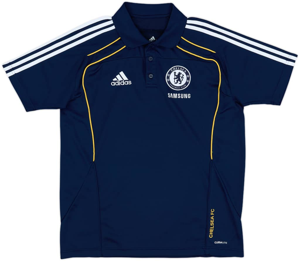 2010-11 Chelsea adidas Polo Shirt - 10/10 - (M/L)
