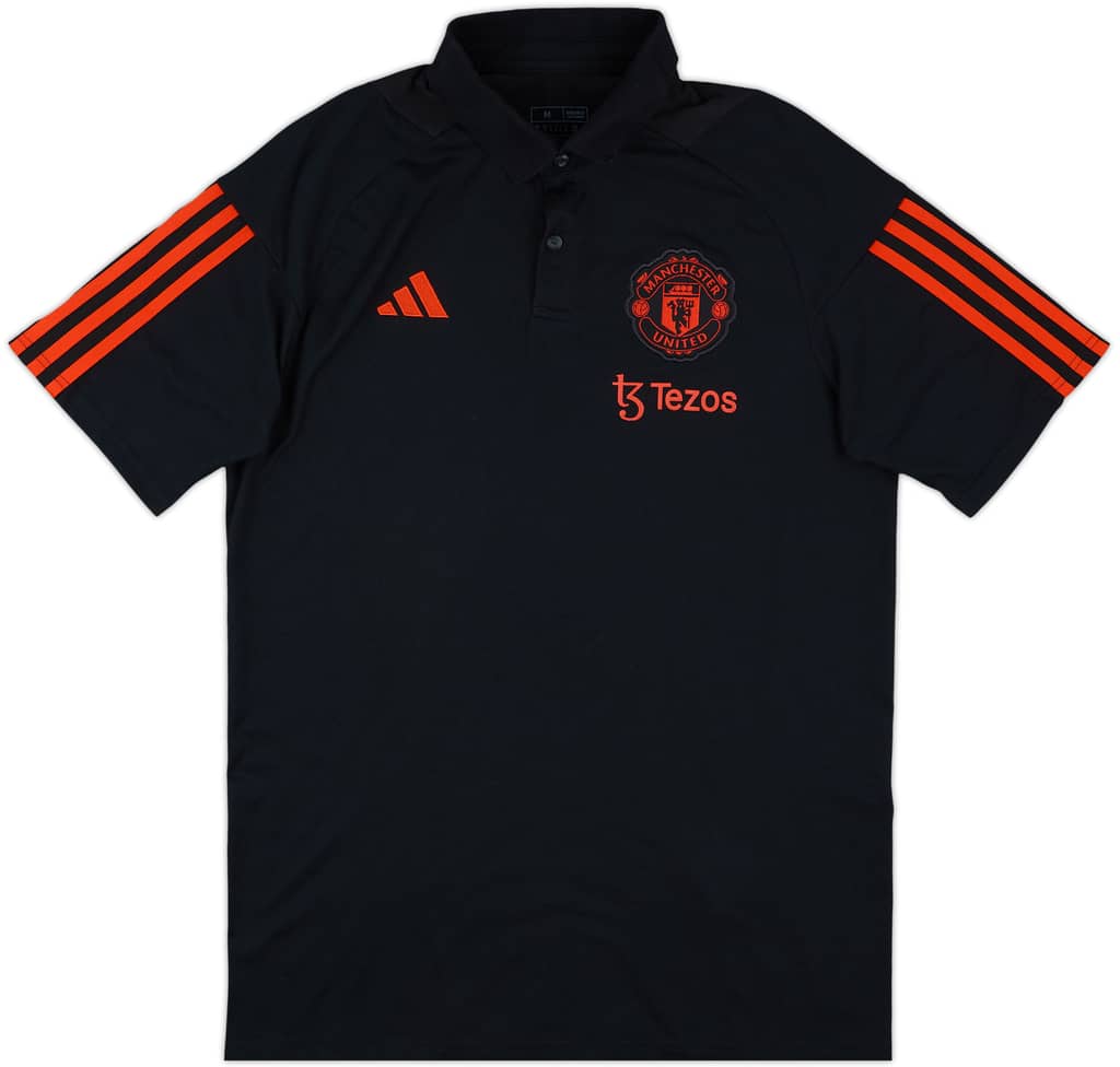 2023-24 Manchester United adidas Polo Shirt - 9/10 - (M)