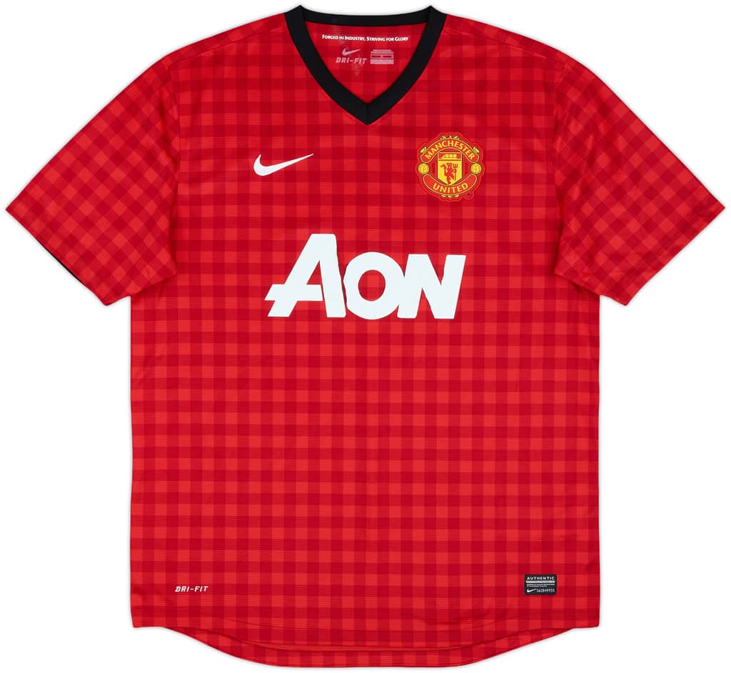 2012-13 Manchester United Home Shirt - 4/10 - (L)