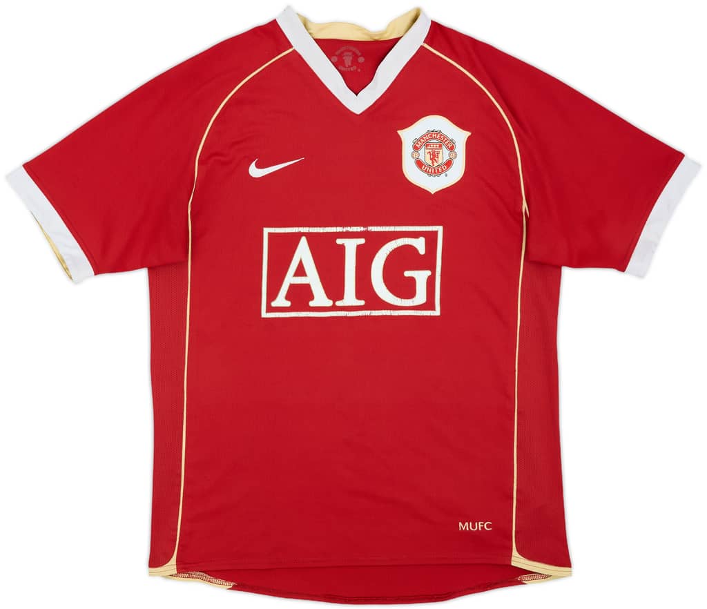 2006-07 Manchester United Home Shirt - 5/10 - (M)