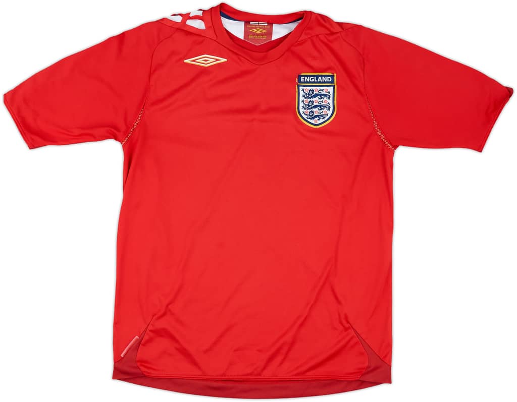 2006-08 England Away Shirt - 4/10 - (M)