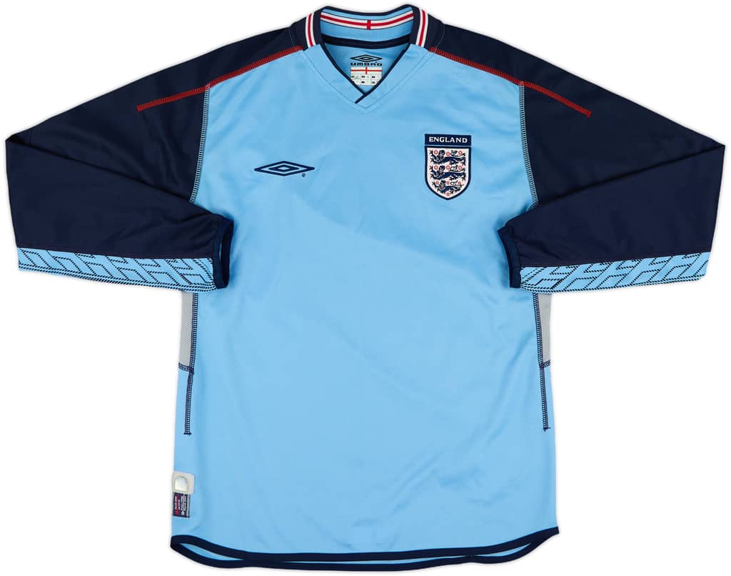 2002-03 England GK Shirt - 9/10 - (S)