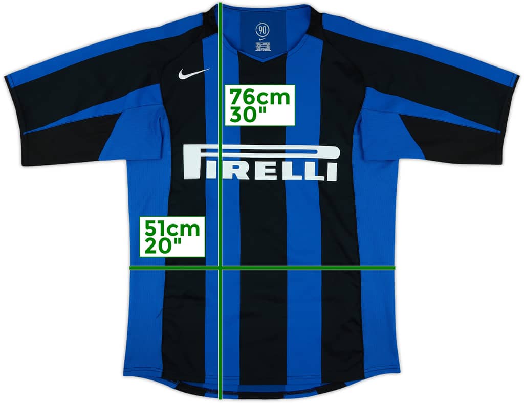 2004-05 Inter Milan Home Shirt - 9/10 - (M)