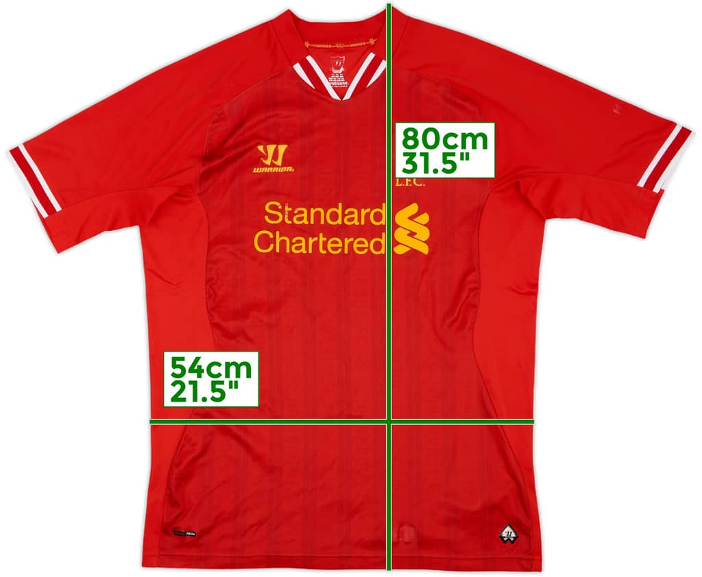 2013-14 Liverpool Home Shirt - 5/10 - (XL)