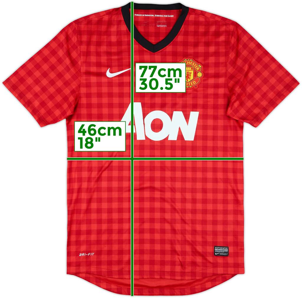 2012-13 Manchester United Home Shirt - 5/10 - (S)