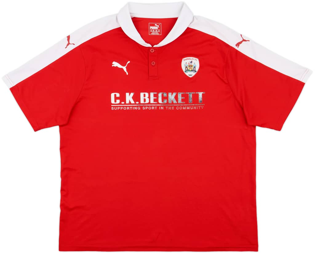 2015-16 Barnsley Home Shirt - 4/10 - (XXL)