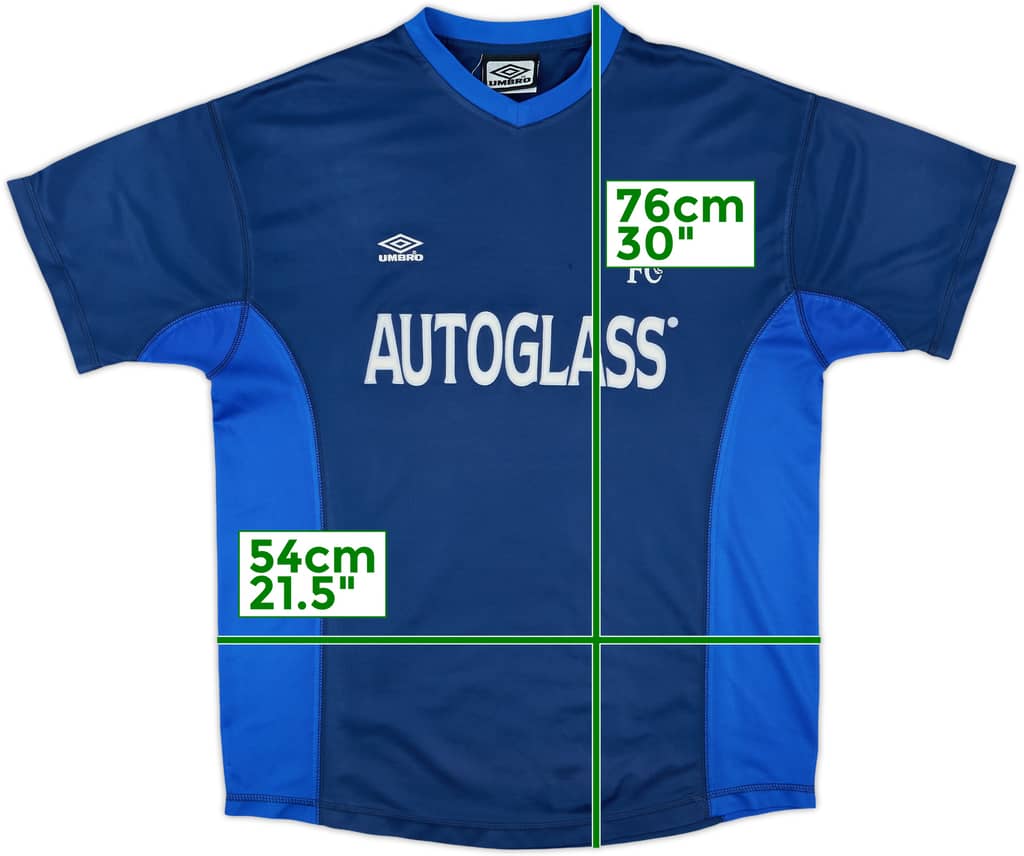 2000-01 Chelsea Umbro Training Shirt - 5/10 - (L)