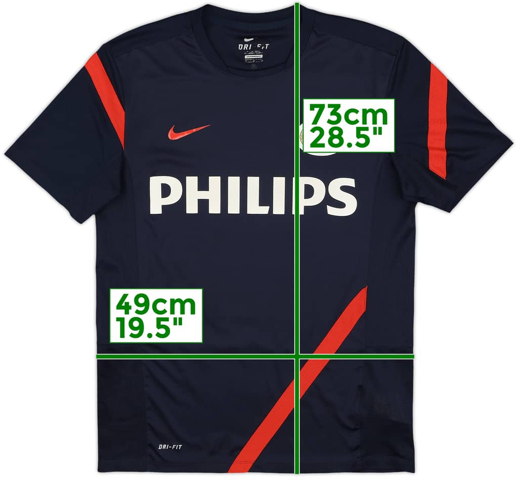 2011-12 PSV Nike Training Shirt - 8/10 - (M)