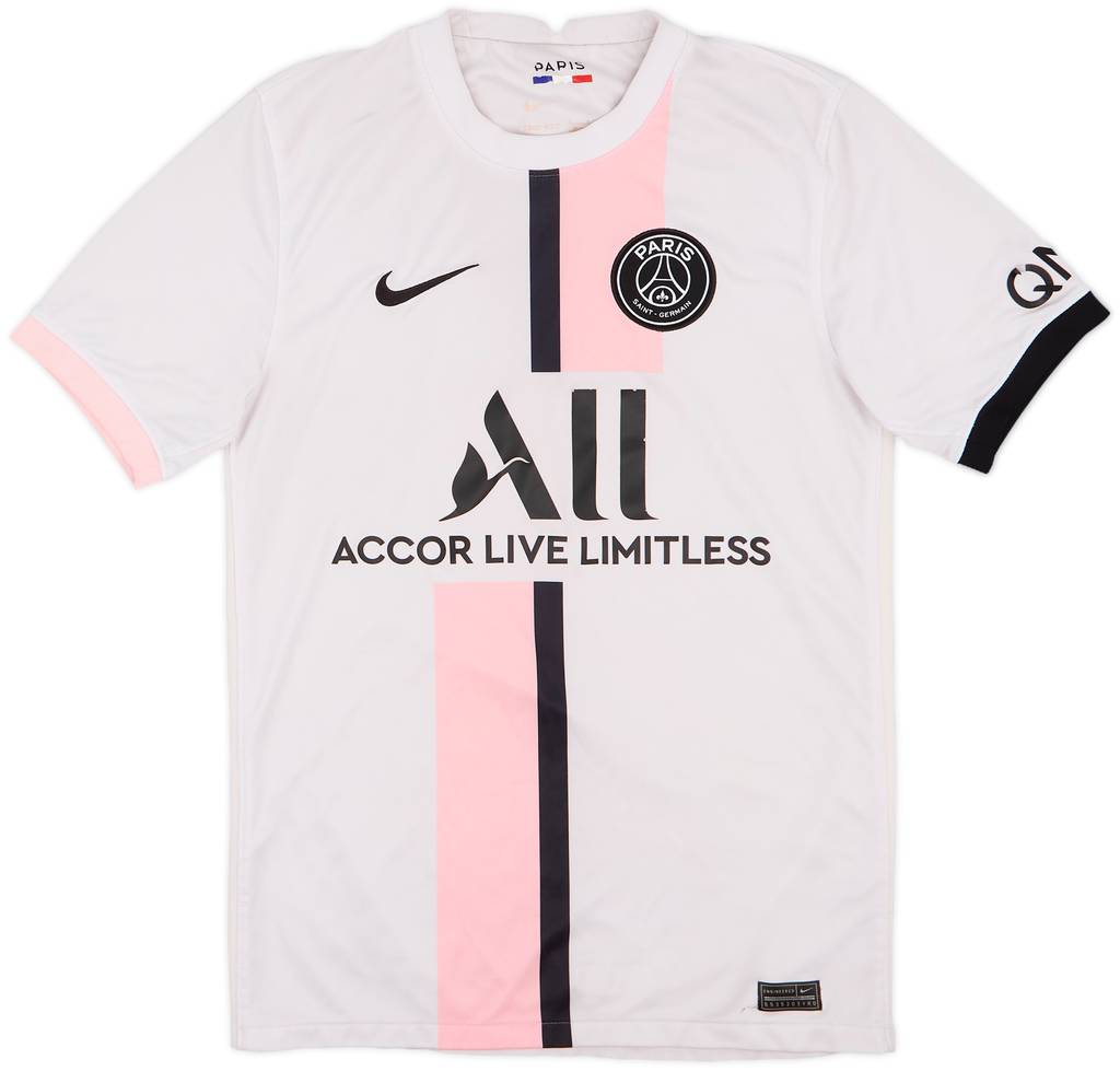 2021-22 Paris Saint-Germain Away Shirt - 4/10 - (S)
