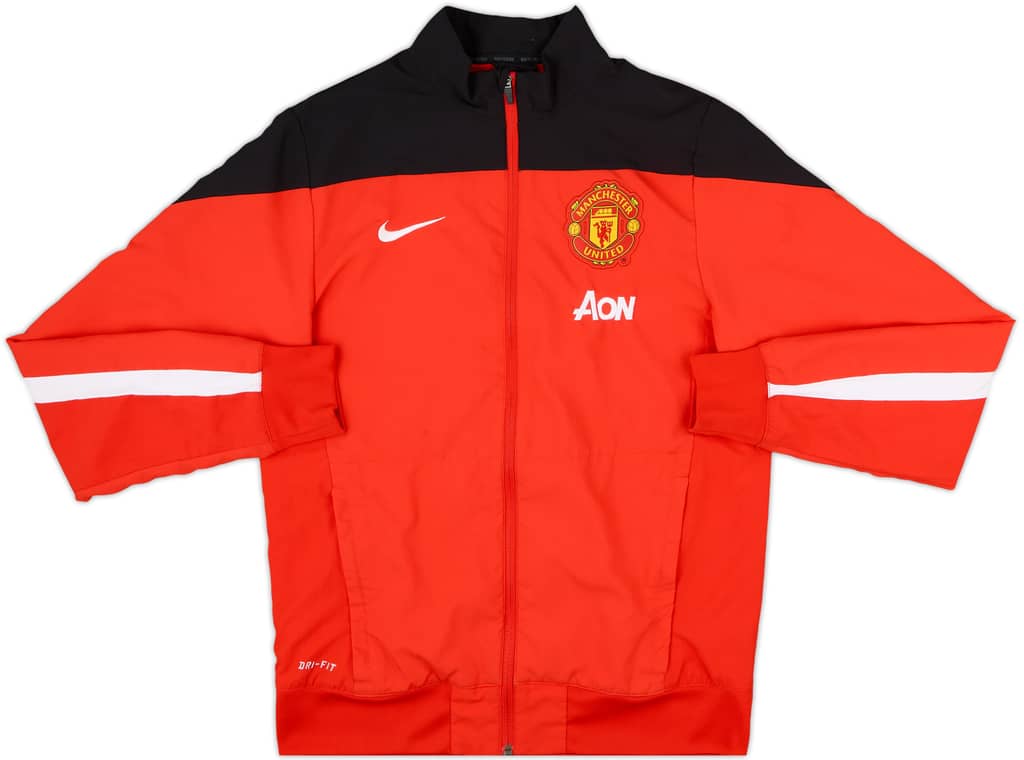 2013-14 Manchester United Nike Track Jacket - 8/10 - (S)