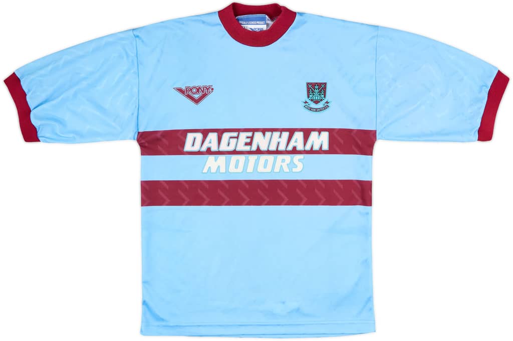 1993-95 West Ham Away Shirt - 9/10 - (S)
