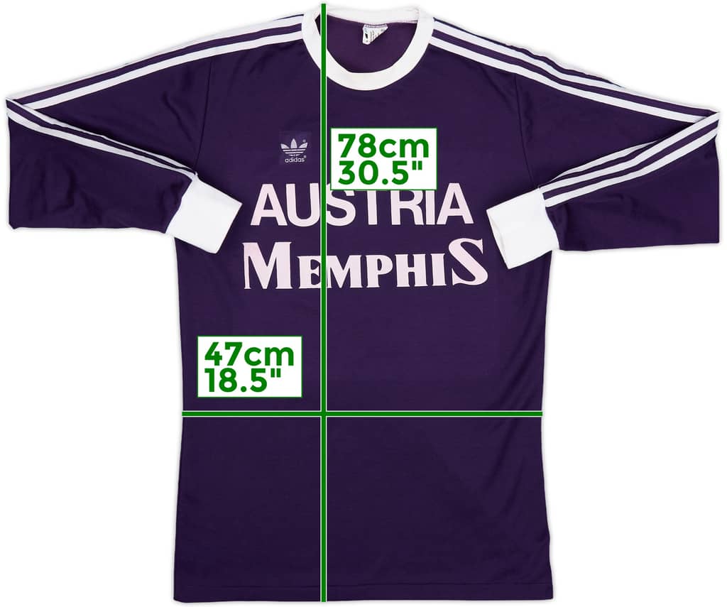 1978-79 Austria Vienna Home L/S Shirt - 9/10 - (L)