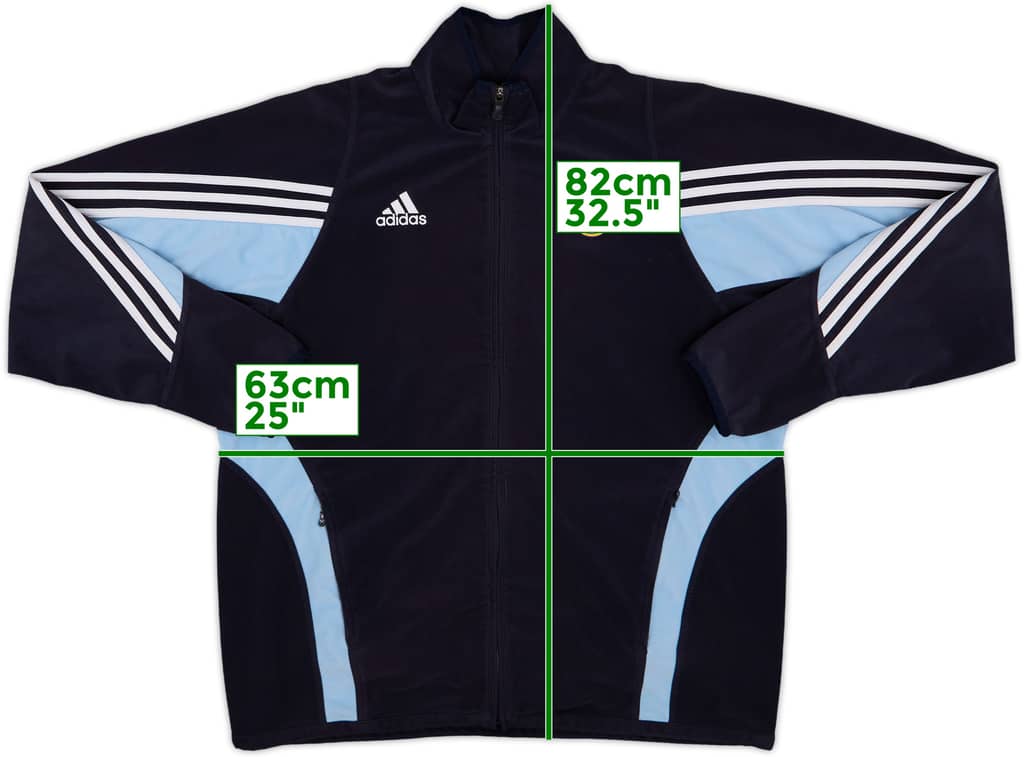 2003-04 Real Madrid adidas Track Jacket - 8/10 - (L/XL)