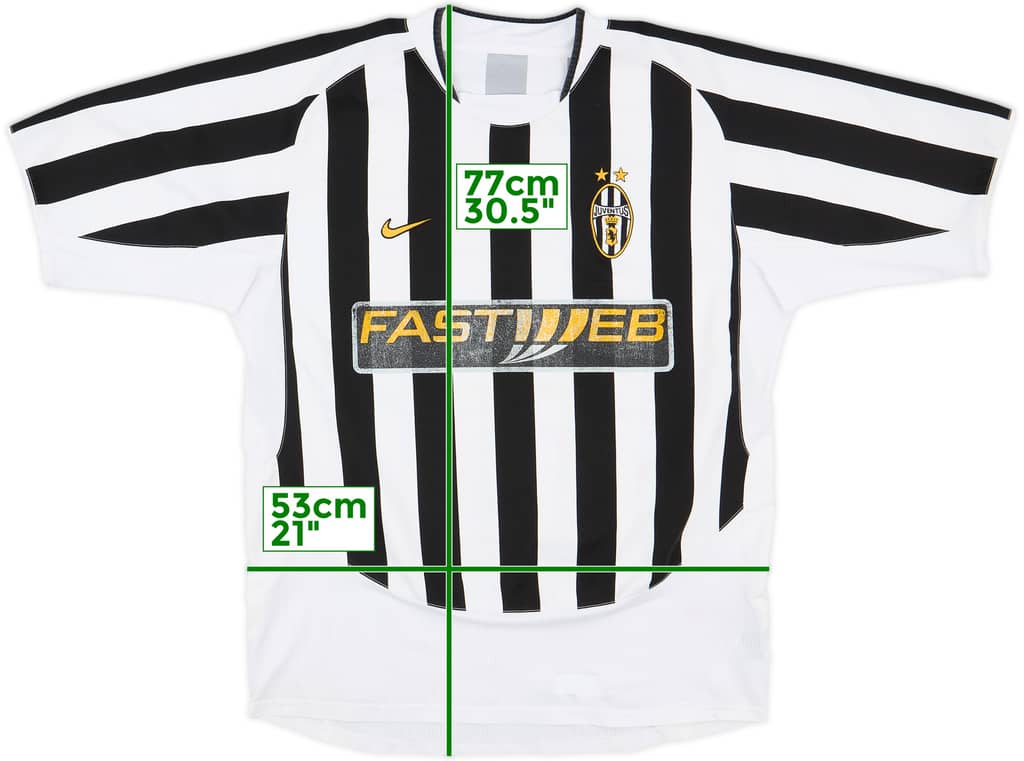 2003-04 Juventus Home Shirt - 5/10 - (XL)
