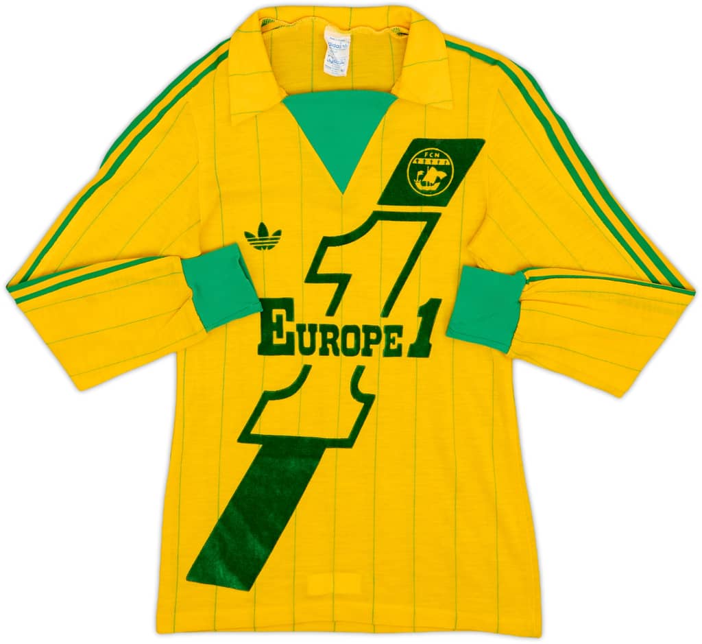 1981-82 Nantes Home L/S Shirt - 9/10 - (L.Boys)
