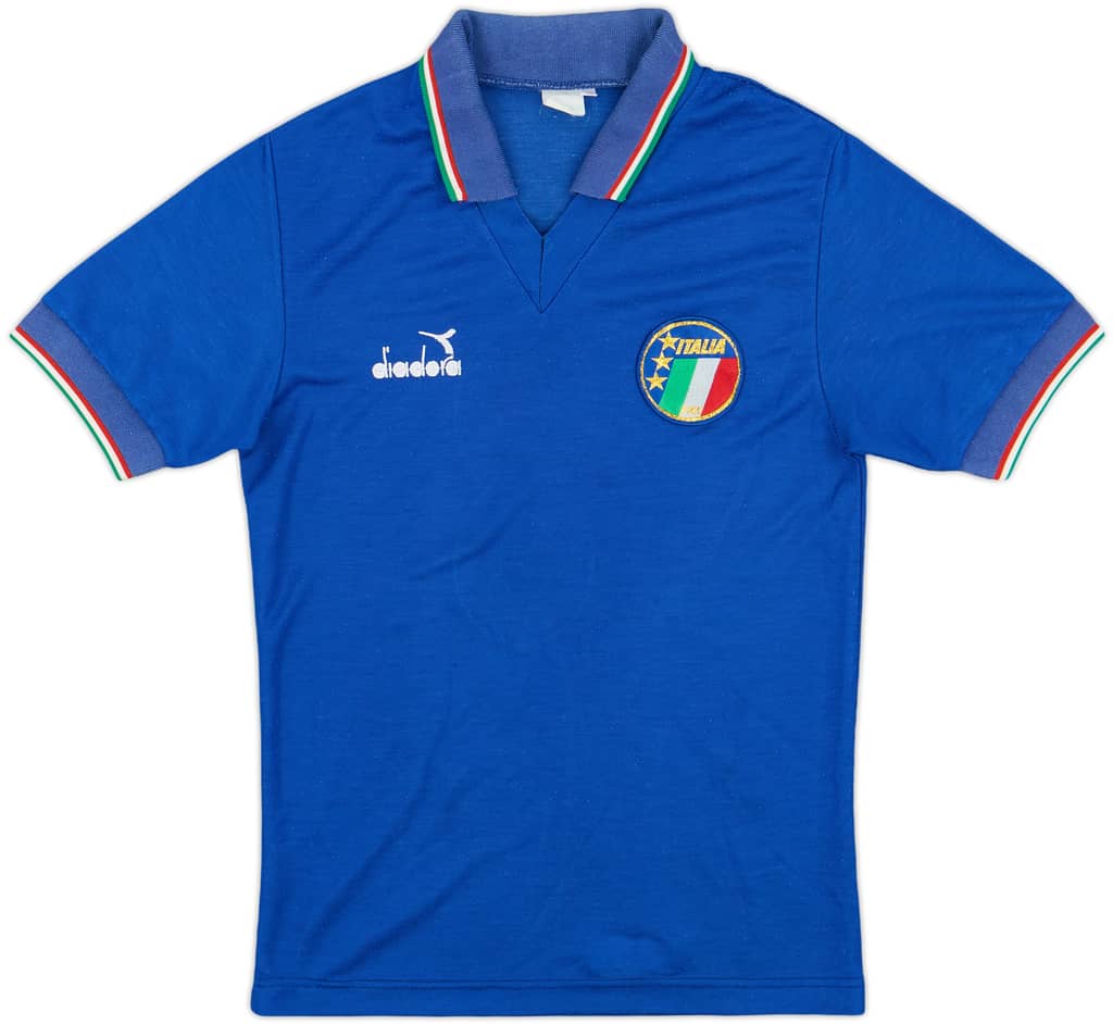 1986-88 Italy Home Shirt - 5/10 - (M.Boys)