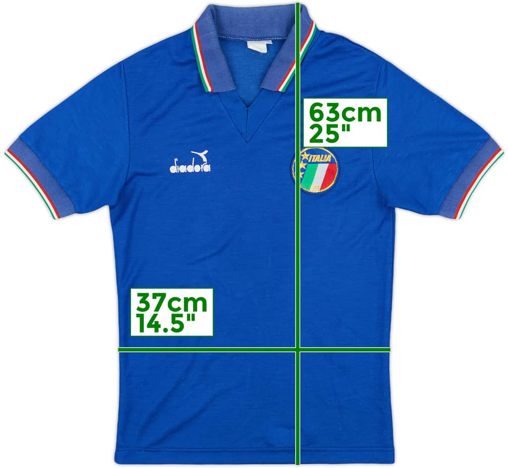 1986-88 Italy Home Shirt - 5/10 - (M.Boys)