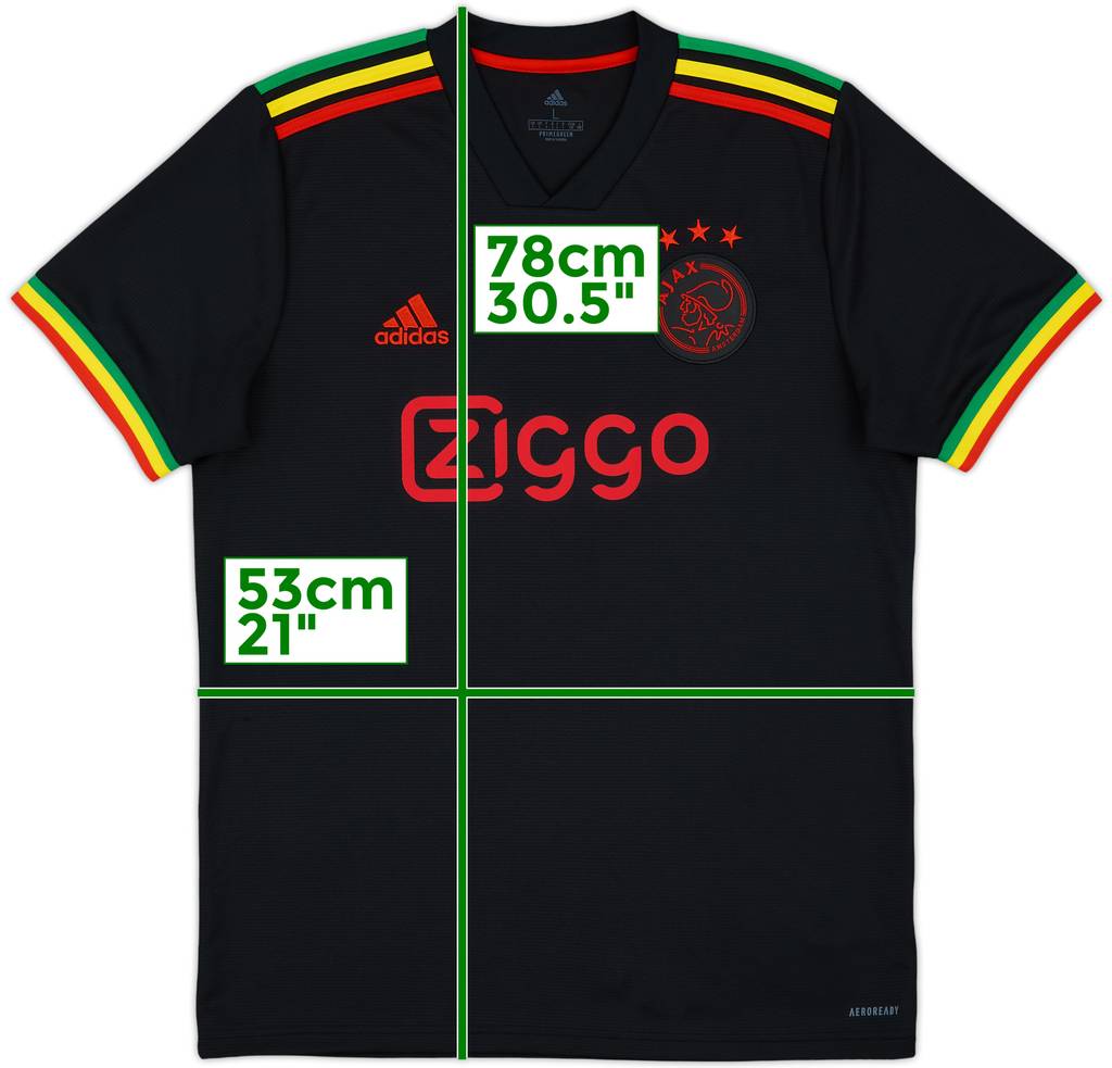 2021-22 Ajax Third Shirt - 10/10 - (L)