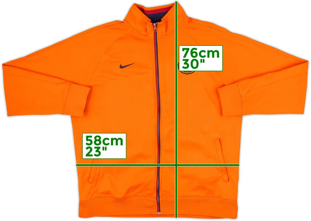 2012-13 Barcelona Nike Track Jacket - 8/10 - (XL)