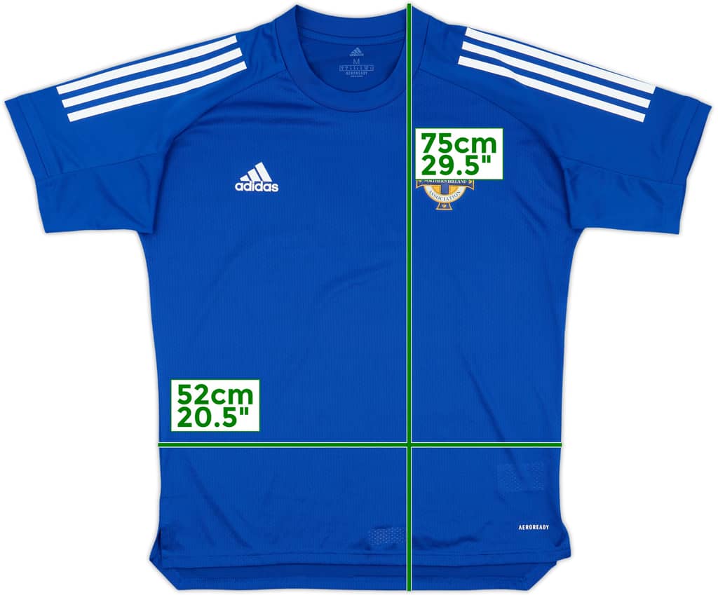 2019-20 Northern Ireland adidas Training Shirt - 9/10 - (M)