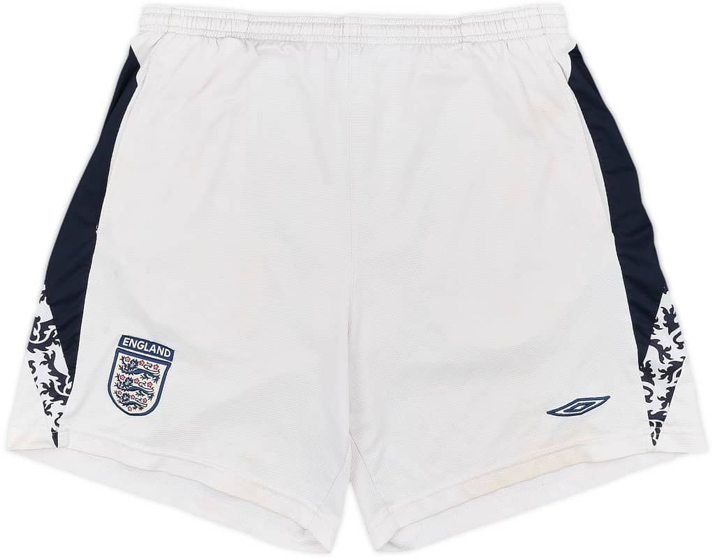 2007-09 England Umbro Training Shorts - 6/10 - (L)