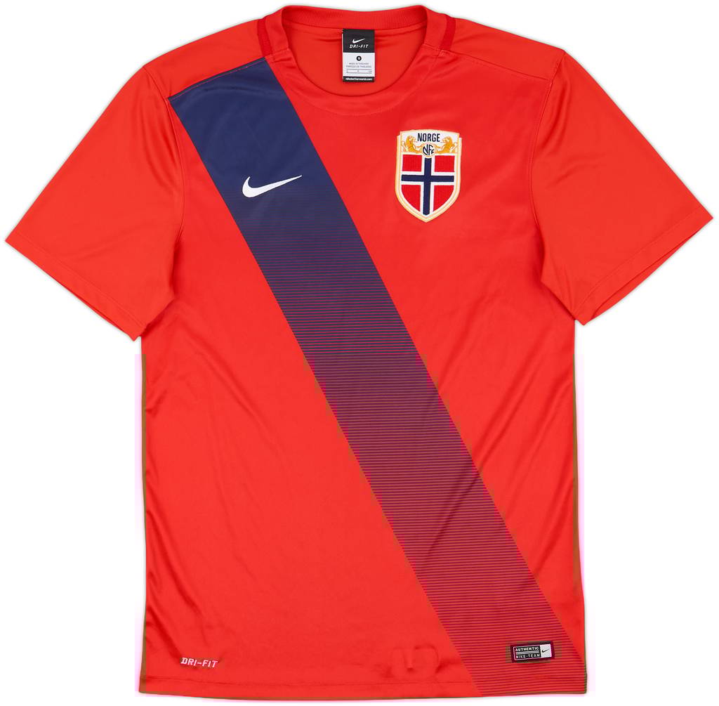 2015-16 Norway Home Shirt - 10/10 - (S)