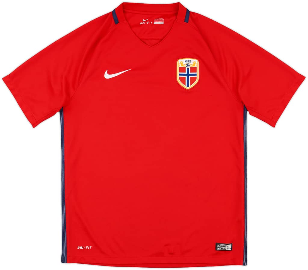 2016-18 Norway Home Shirt - 10/10 - (M)