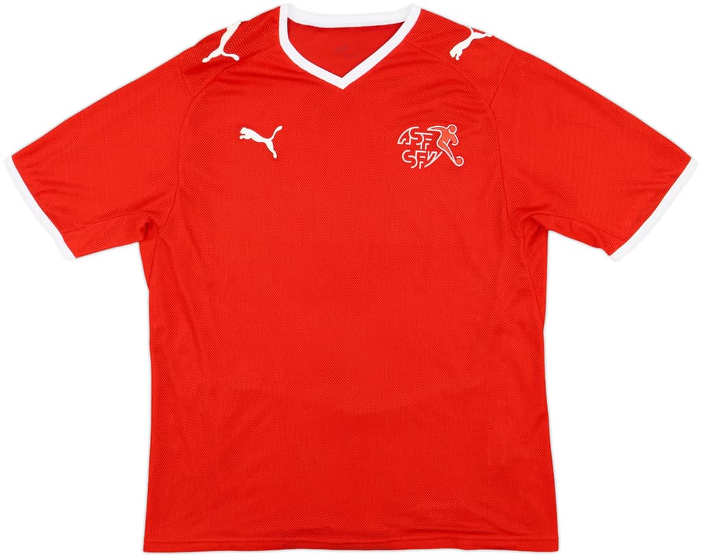 2008-10 Switzerland Home Shirt - 8/10 - (L)