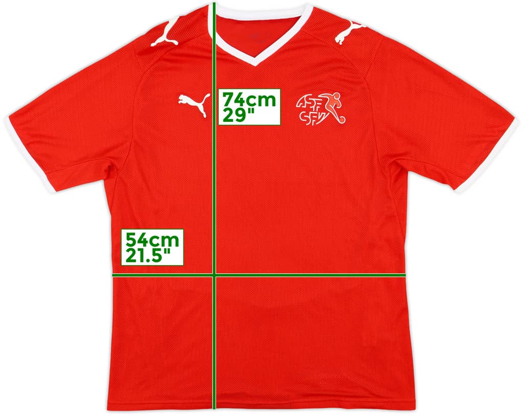 2008-10 Switzerland Home Shirt - 8/10 - (L)