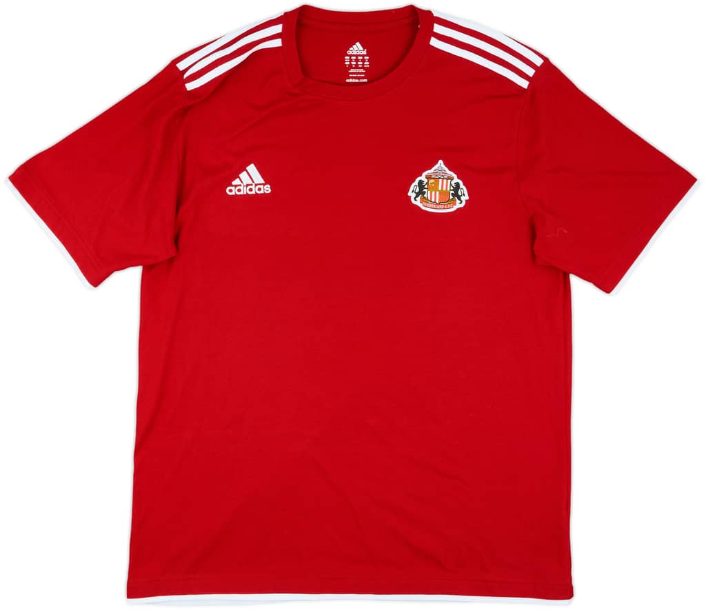 2011-12 Sunderland adidas Cotton Tee - 9/10 - (XXL)