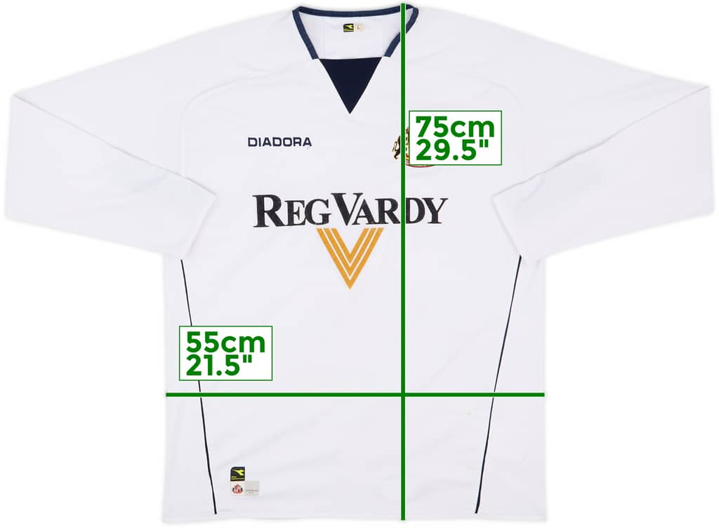 2004-05 Sunderland Away L/S Shirt - 7/10 - (L)