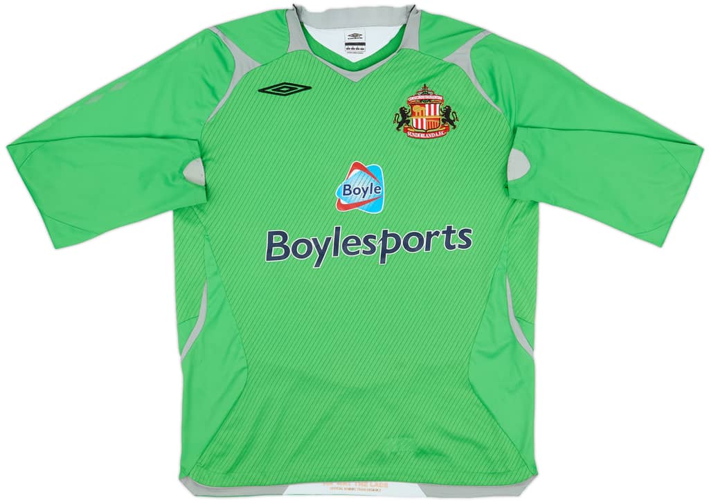 2008-09 Sunderland GK Shirt - 6/10 - (M)