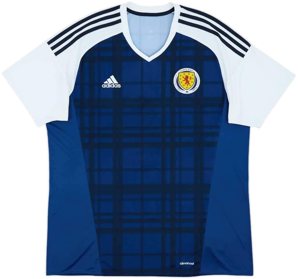 2015-17 Scotland Home Shirt - 8/10 - (XL)