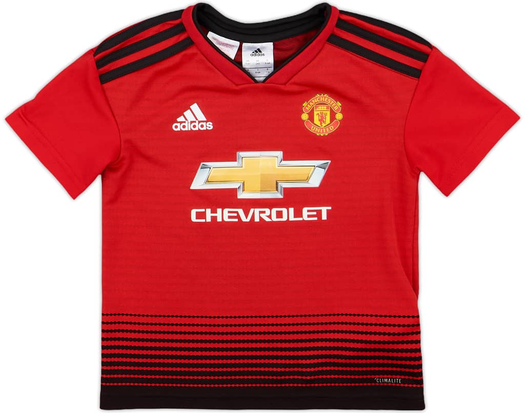 2018-19 Manchester United Home Shirt - 9/10 - (5-6 Years)
