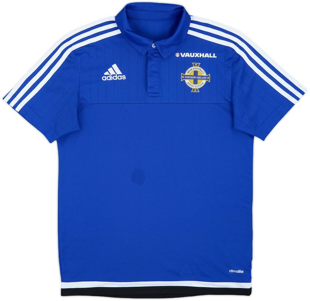 2016-17 Northern Ireland adidas Polo Shirt - 7/10 - (S)