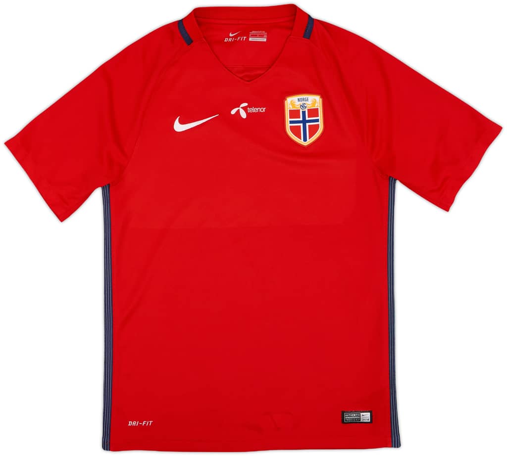 2016-18 Norway Home/Training Shirt - 8/10 - (S)