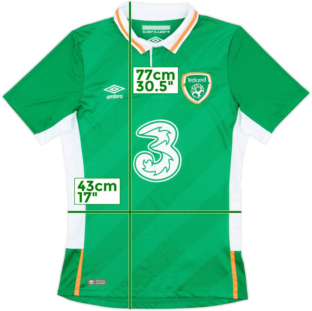 2016-17 Ireland Home Shirt - 10/10 - (S)