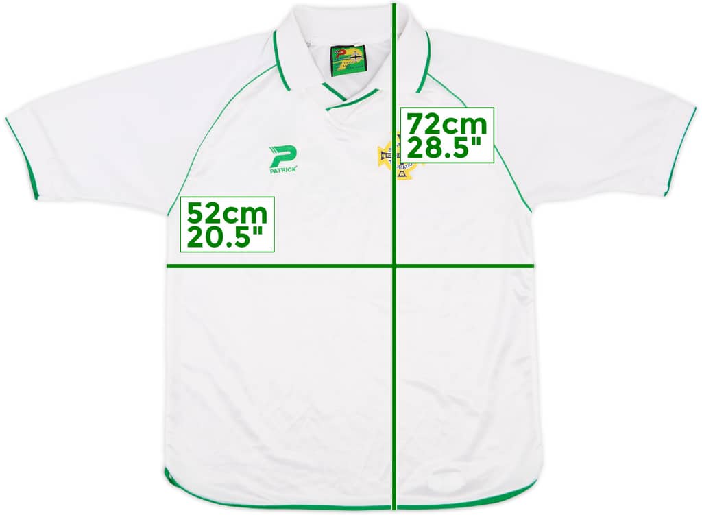 2002-04 Northern Ireland Away Shirt - 8/10 - (M)