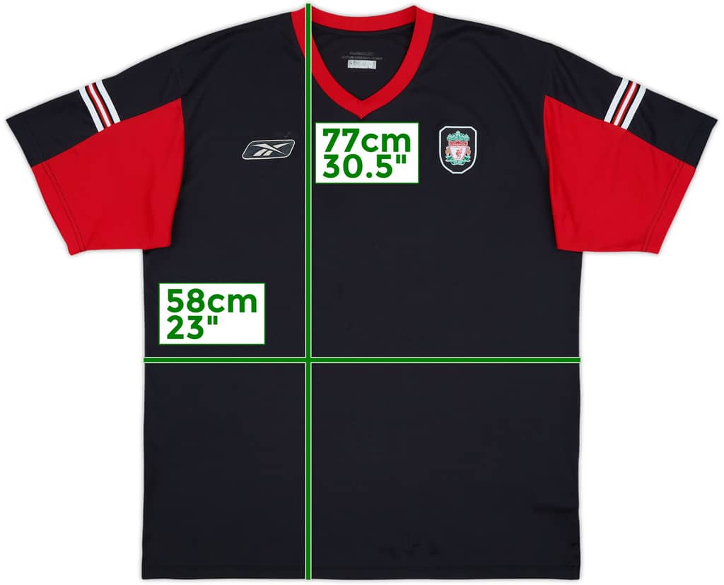 2004-05 Liverpool Reebok Training Shirt - 5/10 - (L)