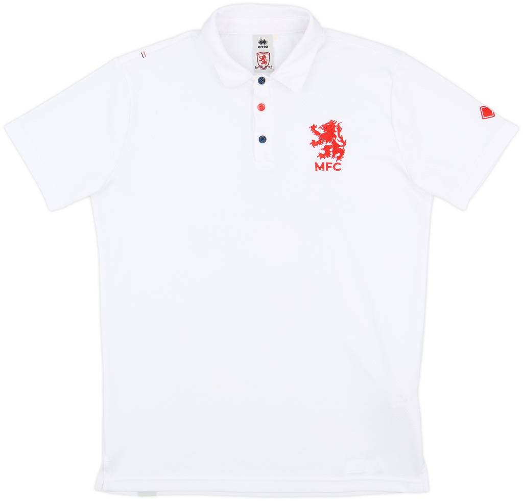 2005-06 Middlesbrough Errea Polo Shirt - 8/10 - (M)