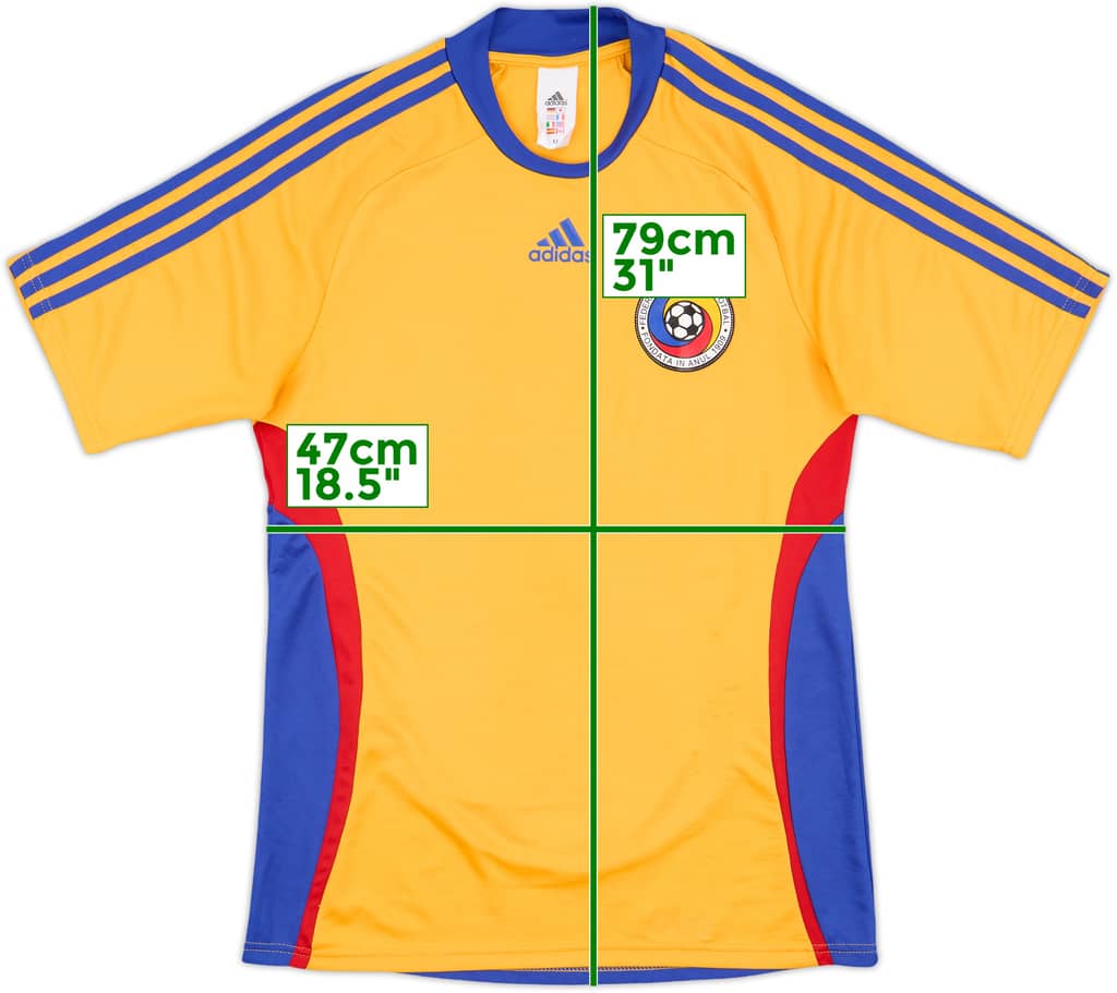 2008-09 Romania Basic Home Shirt - 7/10 - (M)
