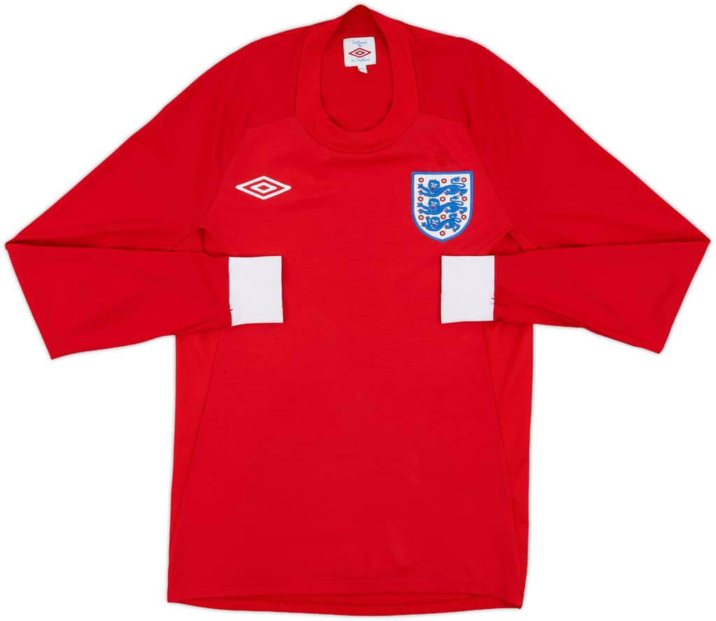 2010-11 England Away L/S Shirt - 8/10 - (XS)