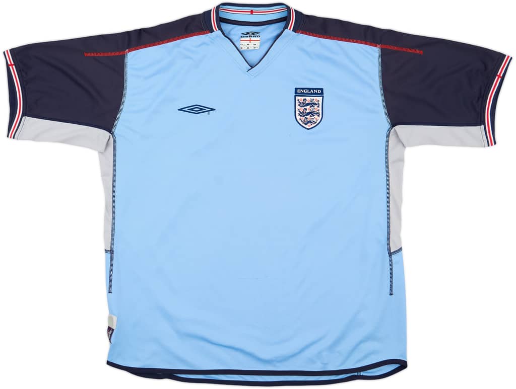 2002-03 England GK S/S Shirt - 7/10 - (XXL)