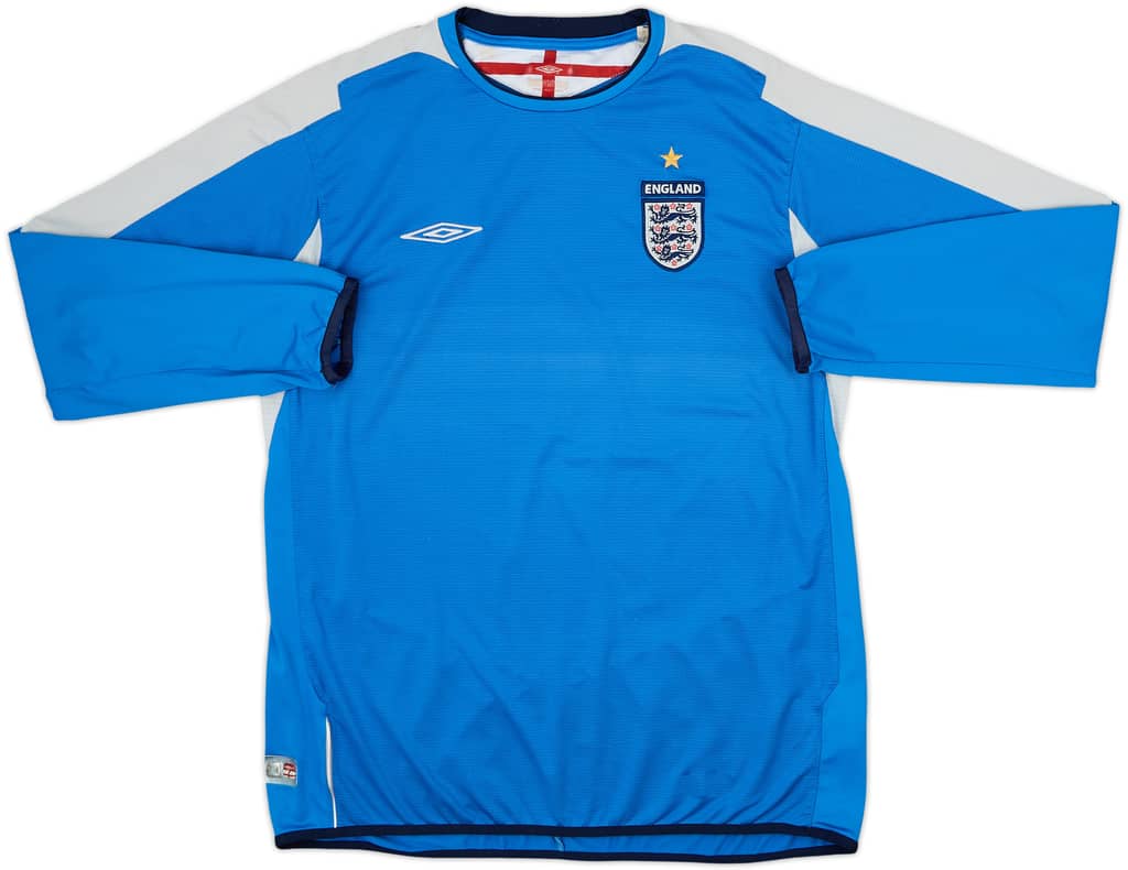 2004-06 England GK Shirt - 8/10 - (XL)